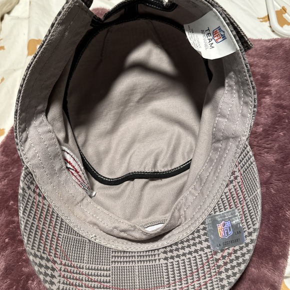 Arizona Cardinals Womens Embroidered Logo Hat Plaid Houndstooth Cap - Picture 3 of 11